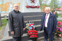 Коллектив Центрально-Черноземной машиноиспытательной станции принял участие в торжественной церемонии,посвященной 76-й годовщине Победы в Великой Отечественной войне.